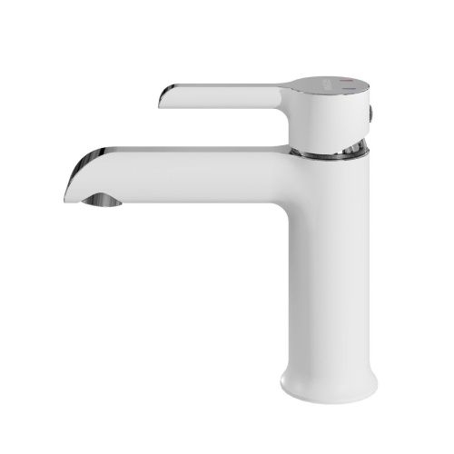 Смеситель Grossman Alba 510.K35.06.100/000 на раковину хром/белый - фото 2