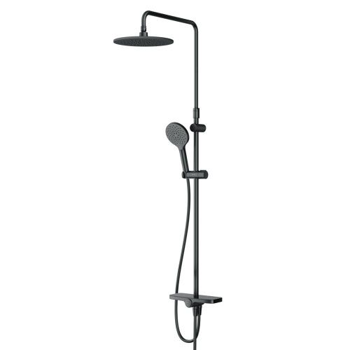 Душевая стойка Am.Pm Like F0780222 настенная цвет черный - фото 2