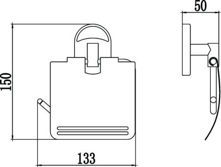 Бумагодержатель Savol S-007051