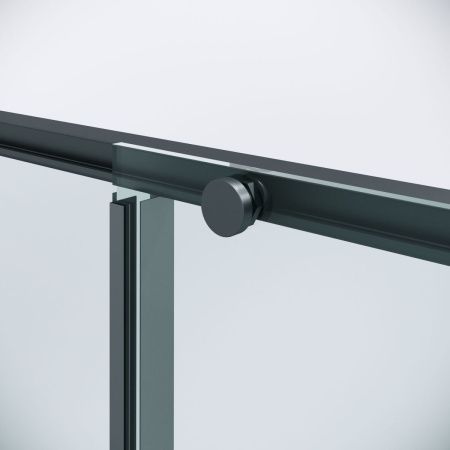 Душевая дверь Niagara Nova NG-34-11AGR 110х195 стекло прозрачное профиль графит