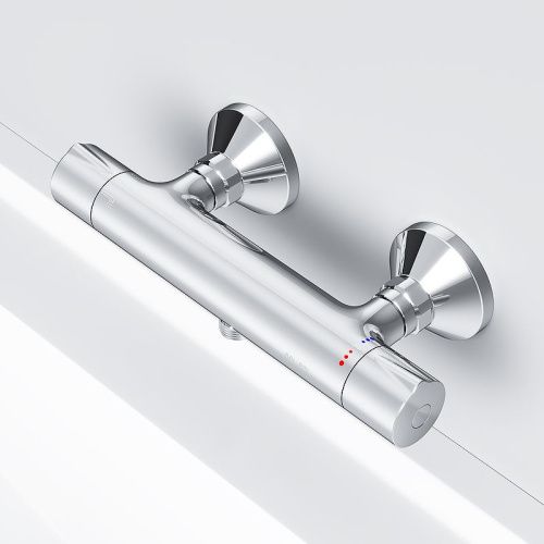 Смеситель для душа Am.Pm Like F8040000 настенный хром с термостатом - фото 2