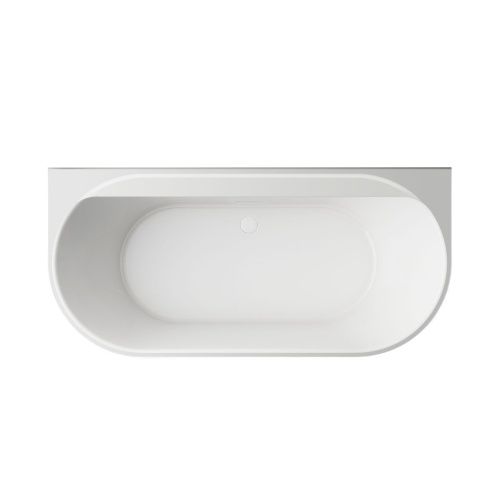 Ванна акриловая Vincea VBT-621B 170х80 отдельностоящая овальная - фото 2