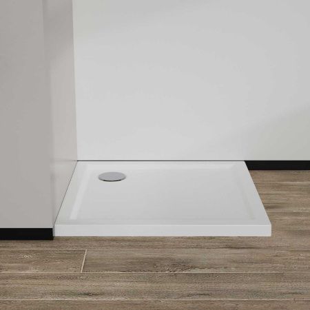 Душевой поддон акриловый Vincea H50 VST-5AS-9090 90х90 белый с каркасом