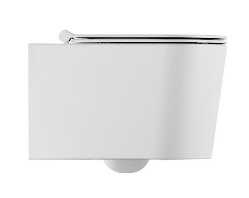 Чаша унитаза подвесная Alice Form 22300101 цвет белый без сиденья безободковая