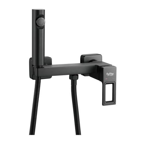 Гигиенический душ со смесителем Raffine F0596H-1 черный - фото 2