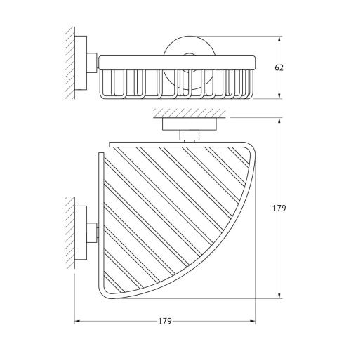 Полка в ванную комнату Artwelle Harmonie HAR 020 - фото 2
