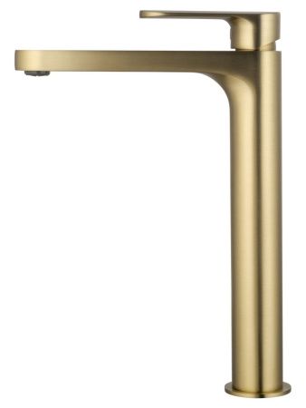 Смеситель для раковины Wonzon & Woghand WW-H1034-BG на столешницу золото