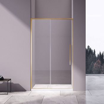 Душевая дверь Vincea Slim-N VDS-4SN110CLG 110х195 стекло прозрачное профиль вороненая сталь