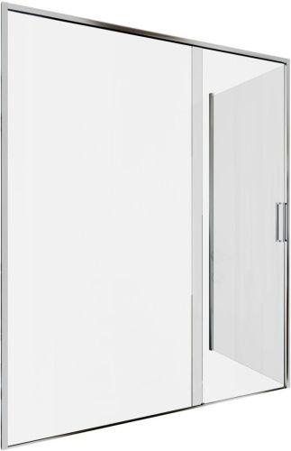 Душевой уголок Aquanet Pleasure Evo AE65-160x80-CT 160х80 стекло прозрачное профиль хром без поддона - фото 3