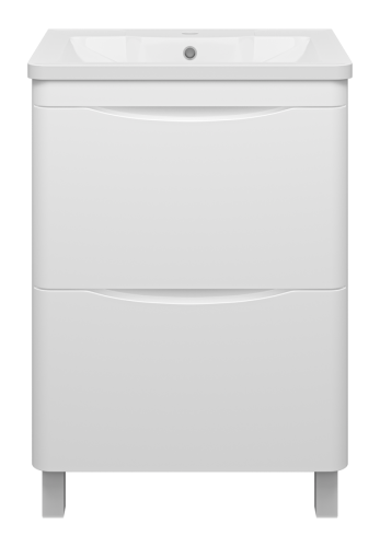 Тумба под раковину Misty Атлантик П-Атл-01060-0112Я 60х50 напольная цвет белый - фото 2
