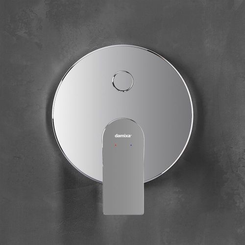 Смеситель для ванны и душа Damixa Apollo 477100000 встраиваемый в стену хром - фото 4