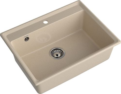 Кухонная мойка Granfest Level LV-660 кашемир 65х50 цвет бежевый поверхность матовая - фото 2