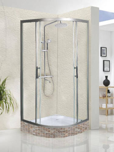 Душевой уголок WeltWasser WW500 10000004086 100х100 стекло прозрачное профиль хром без поддона - фото 2