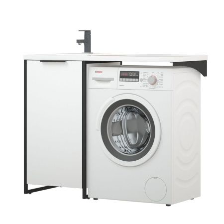 Тумба под раковину Corozo Гера SD-00001908 50х50 напольная цвет белый