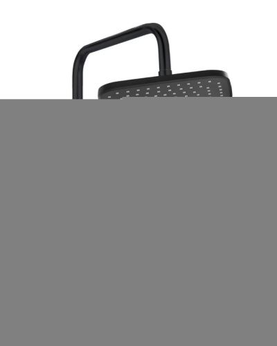 Душевая стойка OneLife P01-912b настенная цвет черный - фото 3