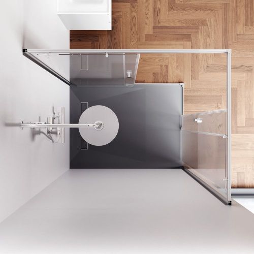 Душевой уголок Am.Pm X-joy W94G-403-120290-MТ1К 120х90 стекло прозрачное профиль хром без поддона - фото 4