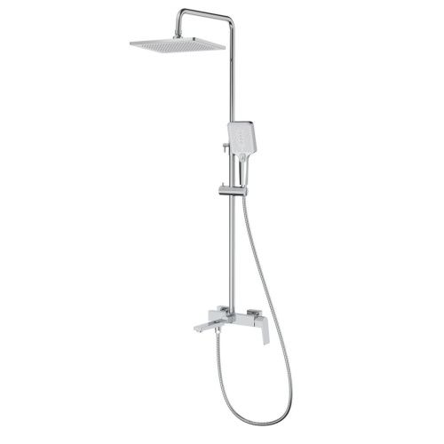 Душевая стойка Splenka S02.24 настенная цвет хром - фото 2