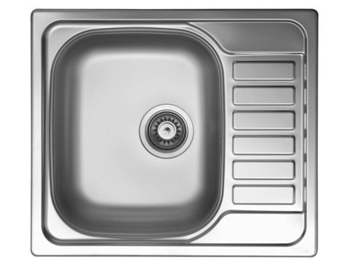 Кухонная мойка Ukinox Гранд GRL580.500 -GT8K 2L 50х60 цвет нержавеющая сталь поверхность полированная - фото 2
