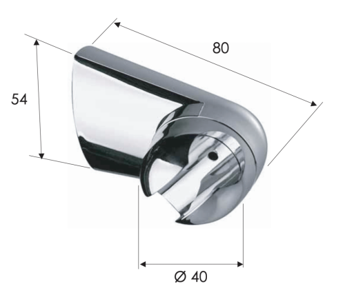 Держатель для душа Remer 339L хром - фото 2