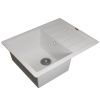 Кухонная мойка Uperwood Quartz Premium UPD-03 3910202108 65х50 цвет белый поверхность матовая