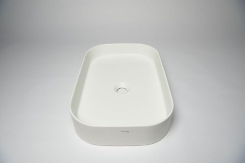 Раковина из сантехнического фарфора Galassia SMARTB 7402MT 60х40 накладная цвет белый - фото 3