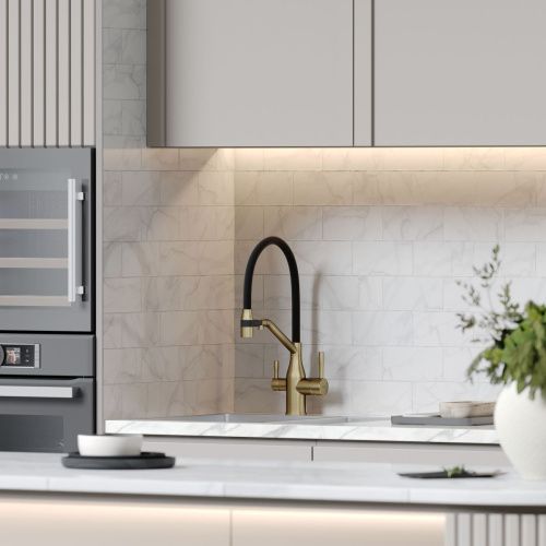 Смеситель для кухни Sancos Orta SC4008BG на мойку золото - фото 2