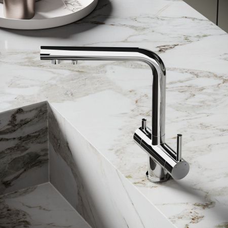 Смеситель для кухни Sancos Foster SC4014СH на мойку хром