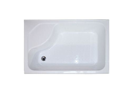 Душевой уголок Royal Bath BP RB8100BP-T-L 100х80 стекло прозрачное профиль белый с поддоном - фото 4