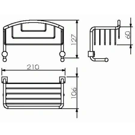 Полка Langberger Accessories 10860M