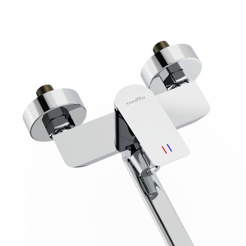 Смеситель для ванны Tokito MITSUISHI TOK-MIT-1015 настенный хром - фото 2