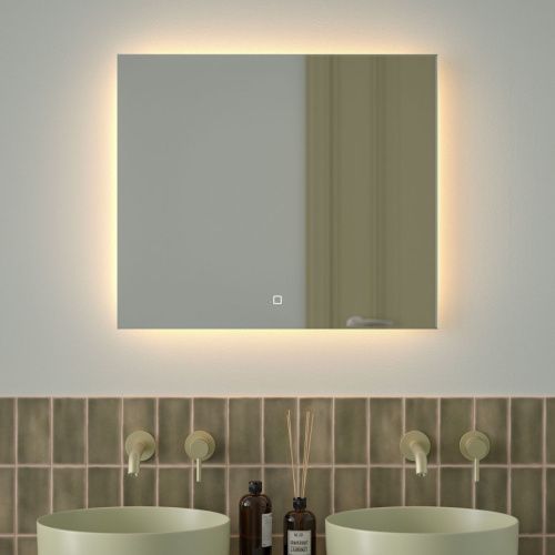 Зеркало с подсветкой Defesto GLOW DF 2516SH 70х60 подвесное - фото 3