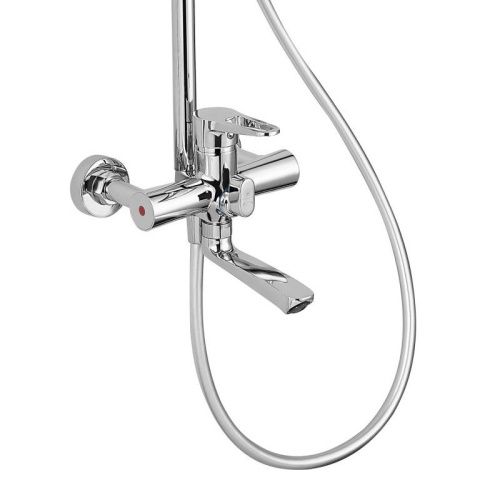 Душевая стойка G.Lauf NUD16-A045 настенная цвет хром - фото 4