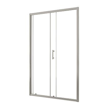 Душевая дверь Taliente TA-120CP 120х185 стекло прозрачное профиль хром