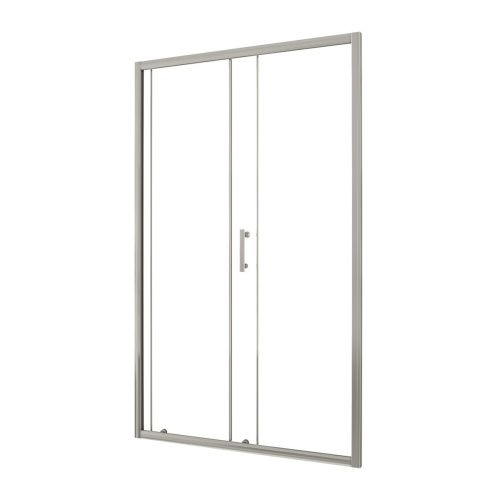 Душевая дверь Taliente TA-120CP 120х185 стекло прозрачное профиль хром