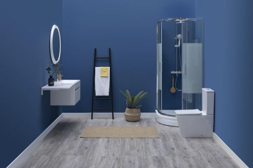 Душевой уголок Aquanet Practic AE10-Q-90x90U-CP 90х90 стекло прозрачное/матовое профиль хром без поддона - фото 5