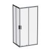 Душевой уголок Am.Pm Gem W90G-403-100280-BT 100х80 стекло прозрачное профиль черный без поддона