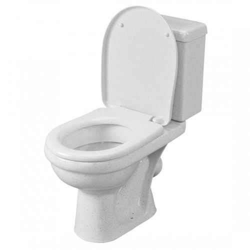 Унитаз-компакт напольный с бачком Santeri Визит 1P4053S0100BF белый с сиденьем каскадный смыв - фото 3