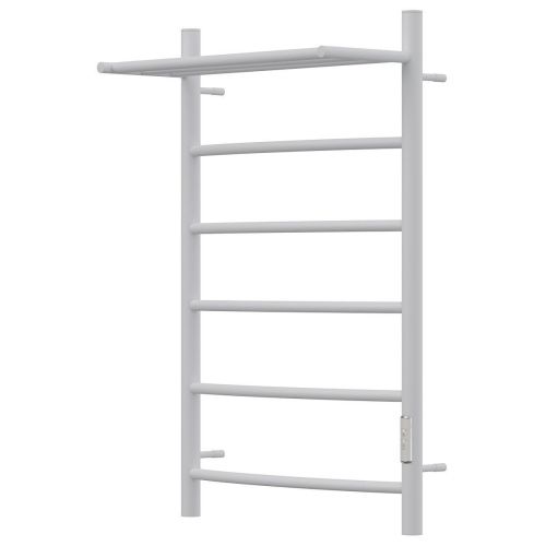 Полотенцесушитель электрический Point Афина PN04858PW 55х80 белый - фото 4