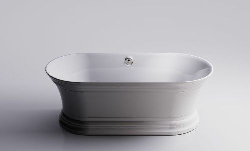 Ванна из литьевго мрамора Astra-Form Шарм 01010017 170х80 отдельностоящая овальная с ножками - фото 4