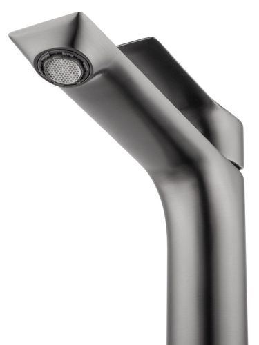 Смеситель для раковины Wonzon & Woghand Brilliant WW-88019079-BGM на столешницу серый - фото 3