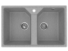 Кухонная мойка Uperwood ECON UPD-402 4010202114 75х50 цвет серый поверхность матовая