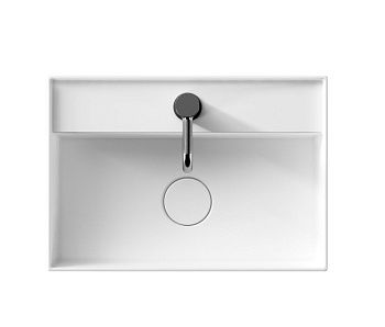 Раковина керамическая Alice Hide 31270101S 50х40 подвесная цвет белый