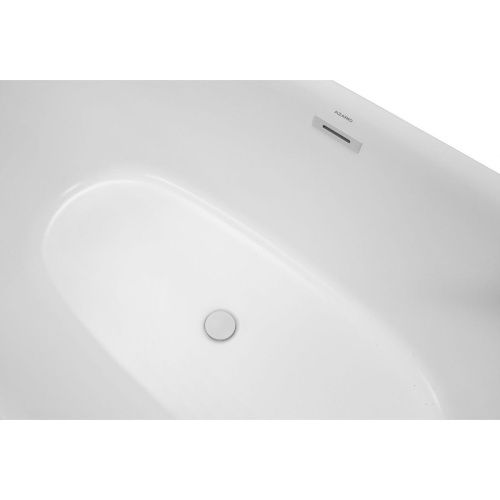 Ванна акриловая Azario GARDENIA Matt AZ-6608M 170х75 отдельностоящая овальная - фото 4