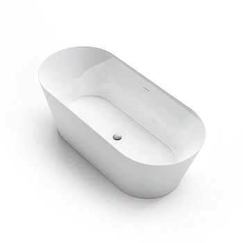 Ванна акриловая Gruppo Treesse INKA V385BO 150х70 отдельностоящая овальная