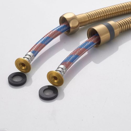 Гигиенический душ со смесителем Shevanik S9905G золото - фото 5