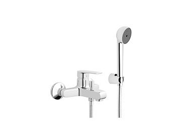 Смеситель для ванны Mamoli Logos 1722FB68L021 настенный хром