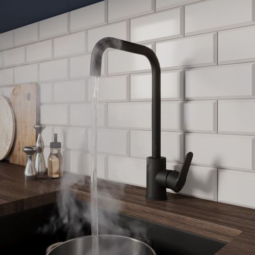 Смеситель для кухни Milardo Poli POLBLL0M05 на мойку черный - фото 5