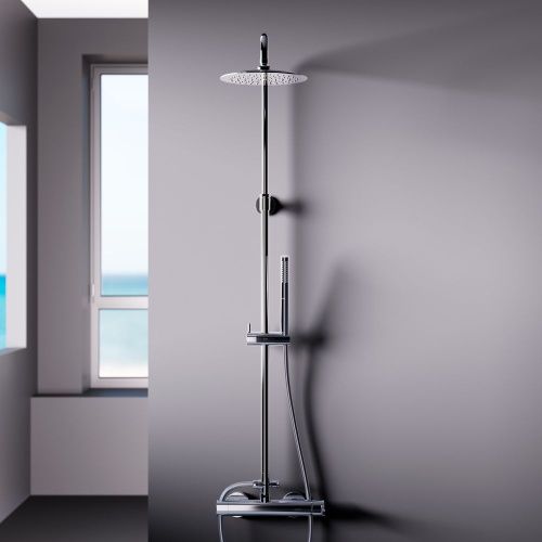 Душевая стойка Damixa Scandinavian Pure 936710000 настенная цвет хром - фото 4