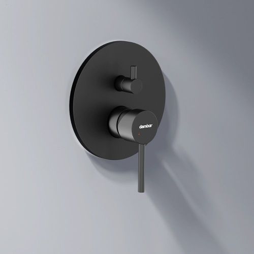 Душевая система Damixa Scandinavian Pure 936520300 встраиваемая в стену цвет черный - фото 4