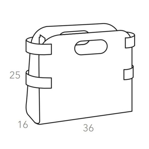Корзина для хранения прессы ADJ 2910543 - фото 2